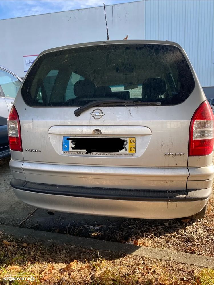 Opel Zafira 2.0D ás peças - 3