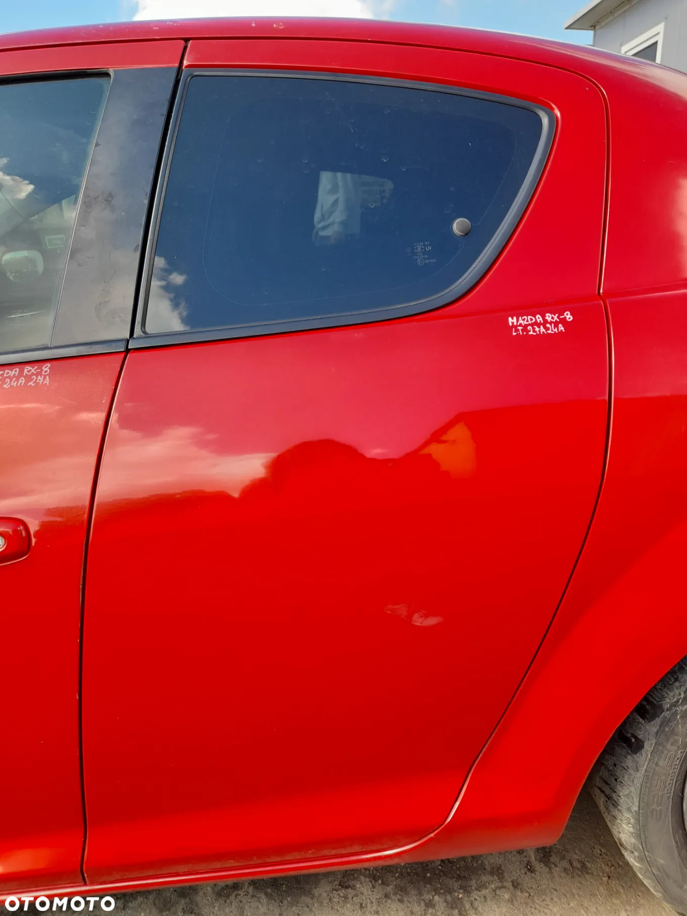 MAZDA RX-8 DRZWI LEWY TYŁ LEWE TYLNE 27A - 2