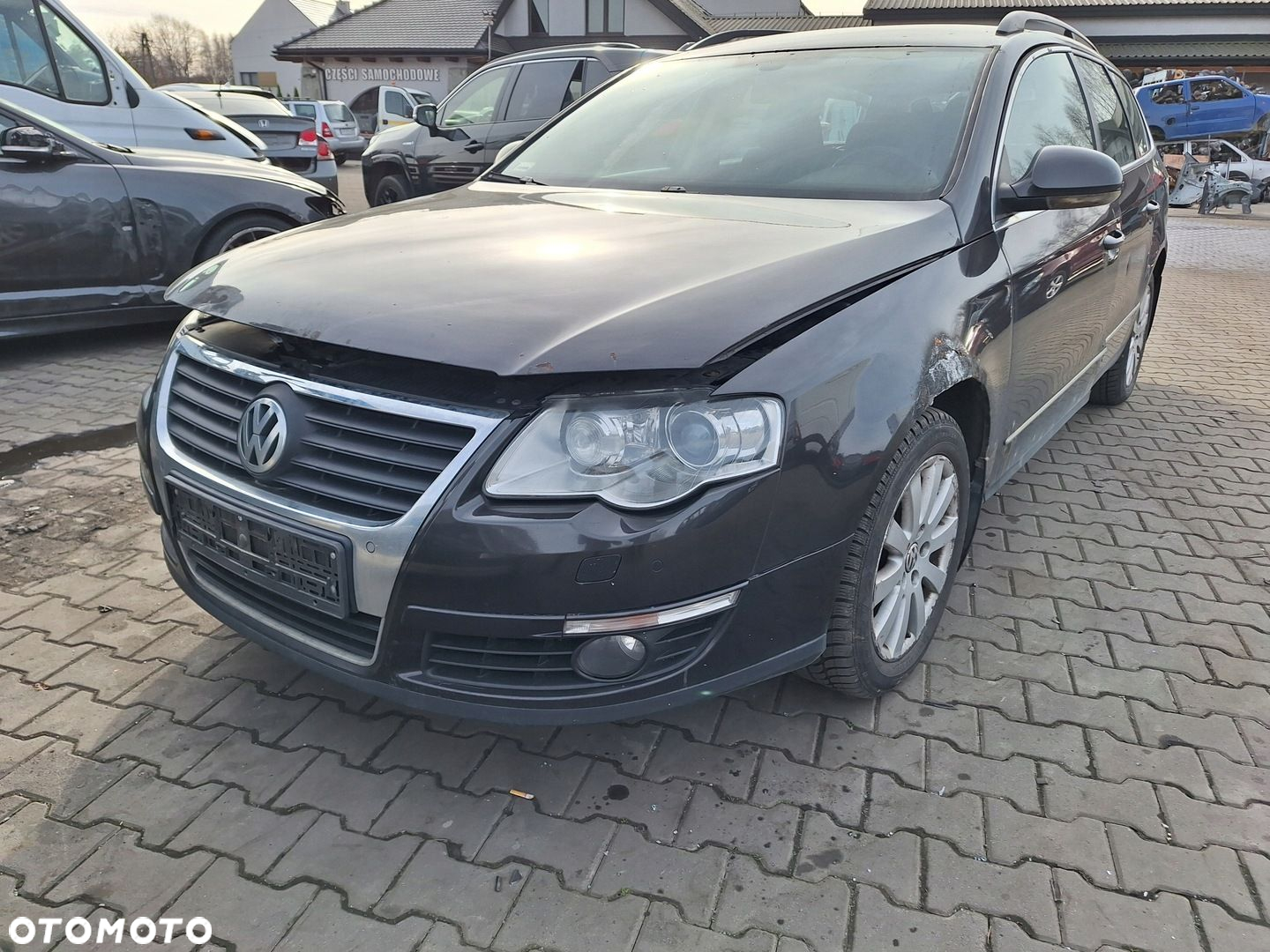 VW VOLKSWAGEN PASSAT B6 3C LC8Z MOCCA BROWN LUSTERKO PRAWE .-PIN EU - 3