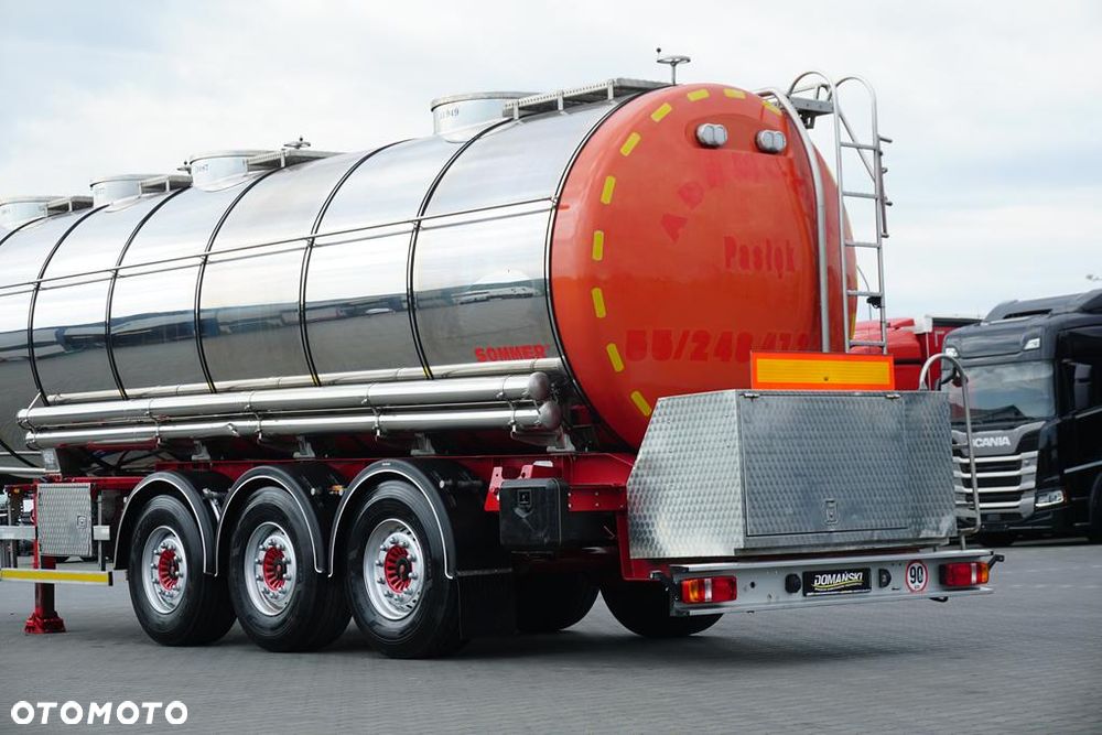 Sommer CYSTERNA SPOZYWCZA / 28 374 LITRÓW / 4 KOMOROWA /  WEBASTO / POMPA - 22