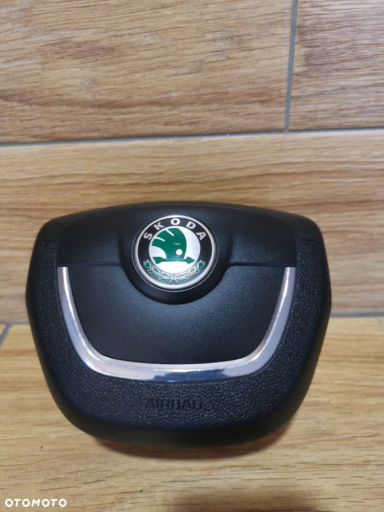 Skoda Superb II Octavia II Poduszka Airbag Kierowcy 1Z0880201AK - 5
