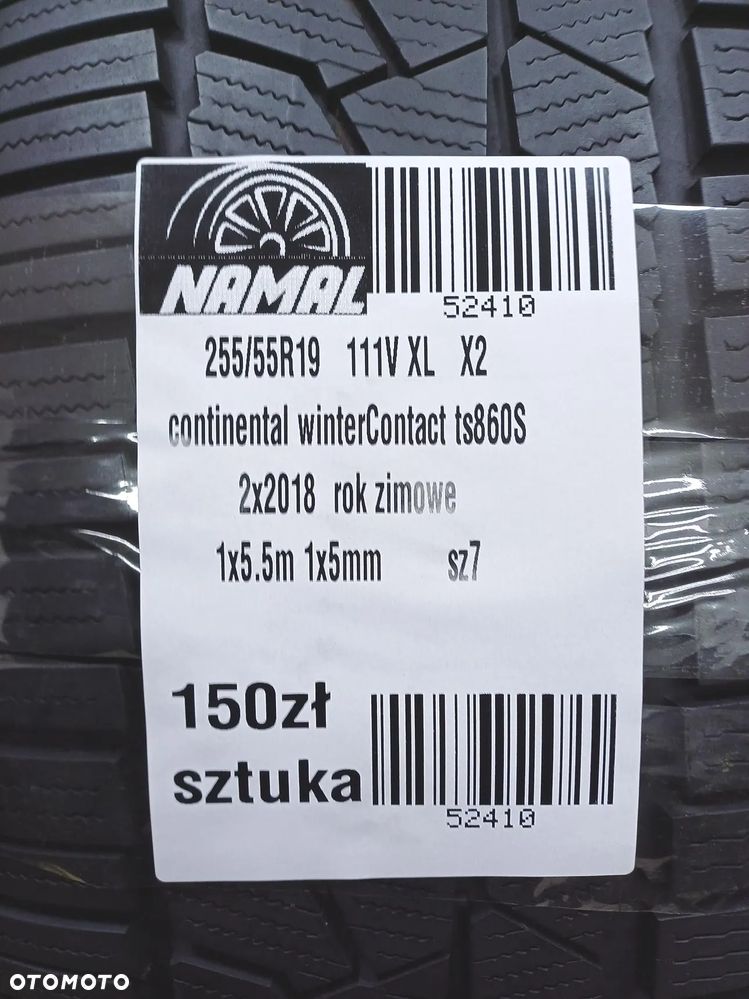 2x 255/55r19 continental opony ZIMOWE 52410 - 9