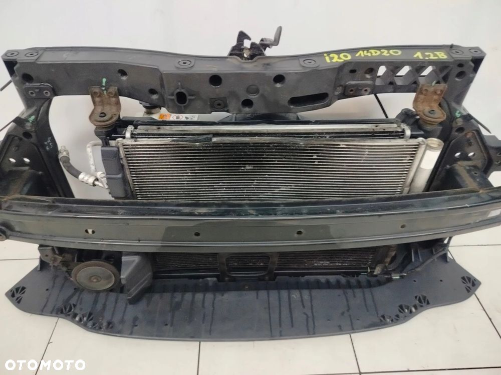 HYUNDAI I20 I LIFT 12R- PAS PRZEDNI CHŁODNICE KOMPLET 1.2 BENZYNA - 3