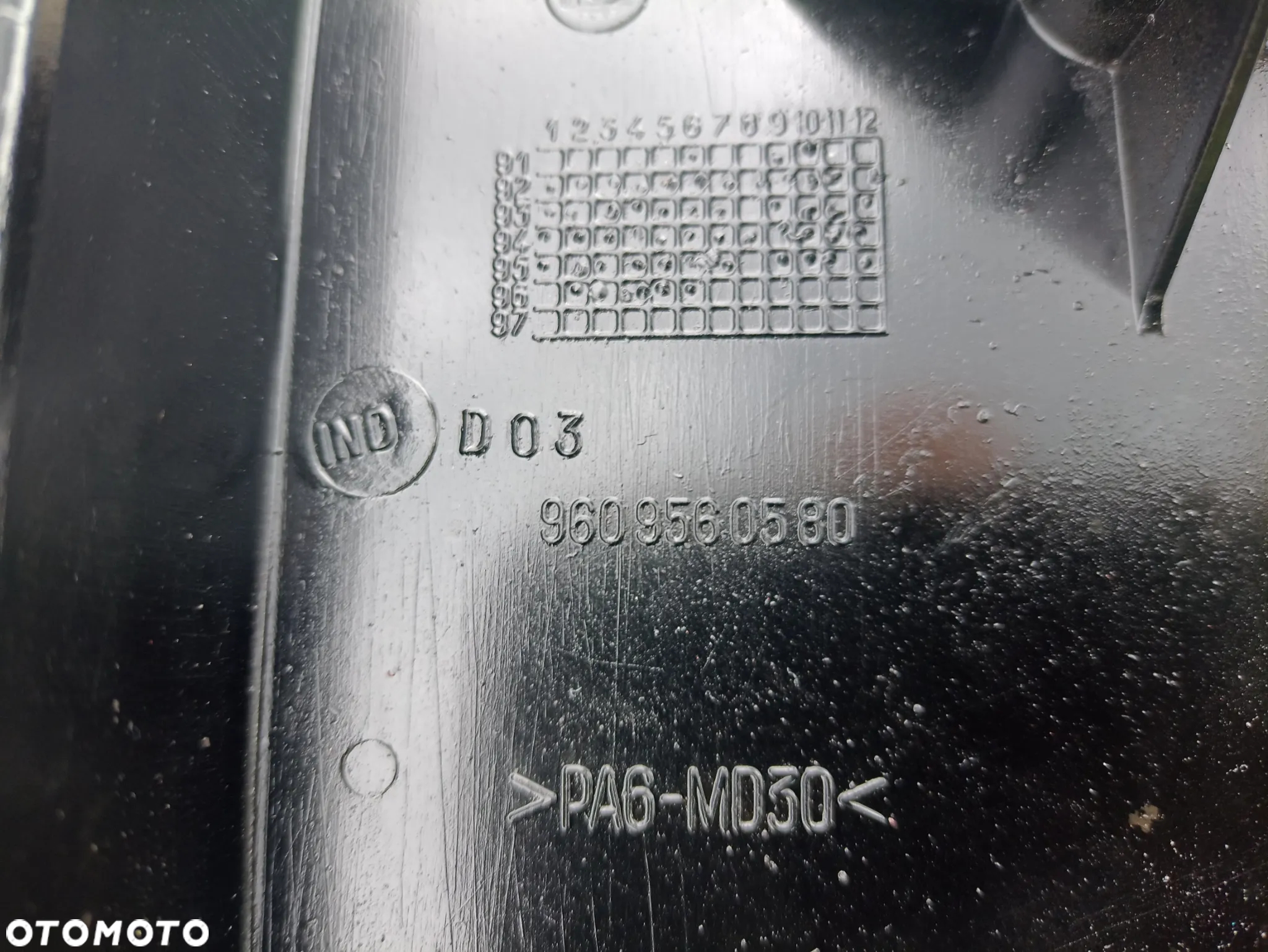 Osłona rozrządu kpl 9609560580 Citroen XM 2.0 8v - 5