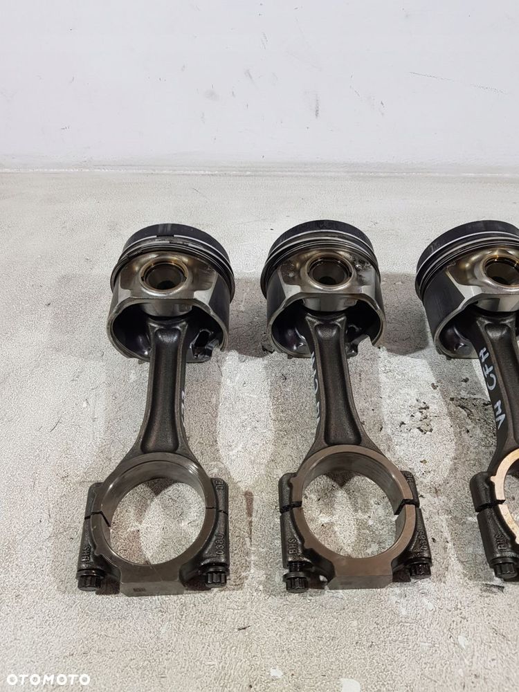 tłok korbowód 81l97a12 audi seat vw skoda 2.0 tdi cfh - 2