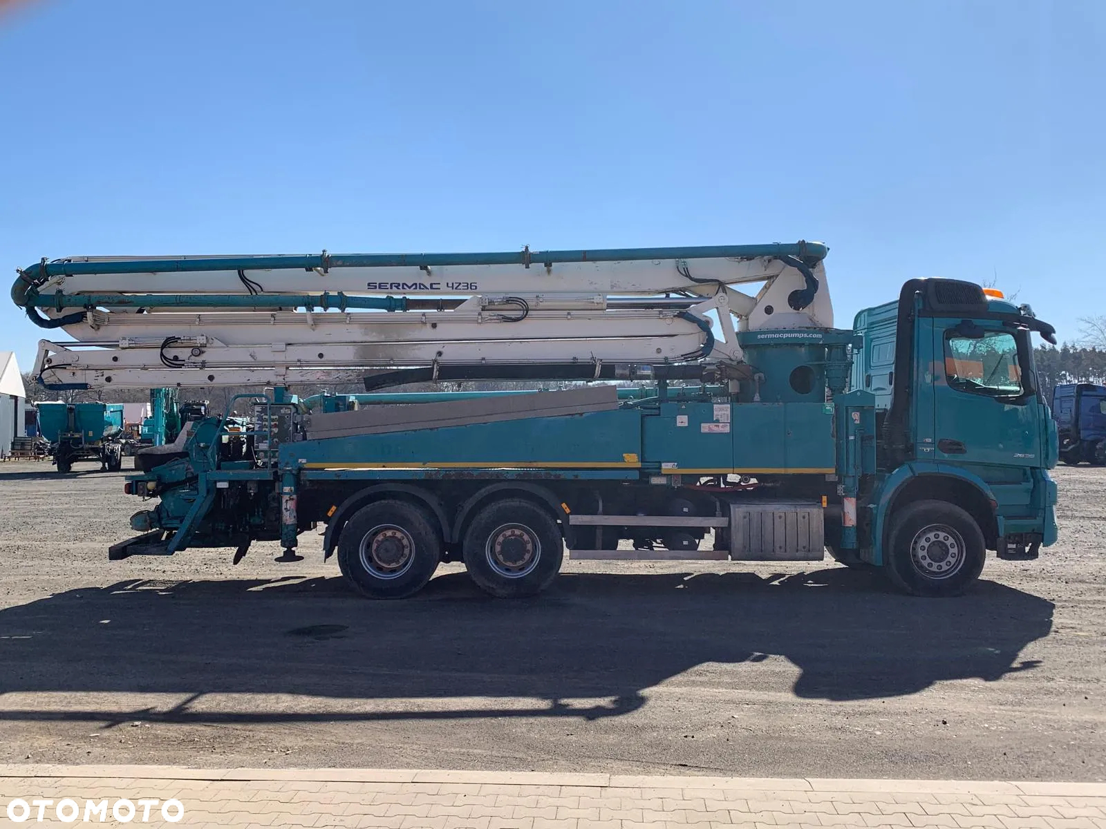 Mercedes-Benz AROCS 2636 6x4 EURO6 POMPA DO BETONU SERMAC 4Z36 - 7