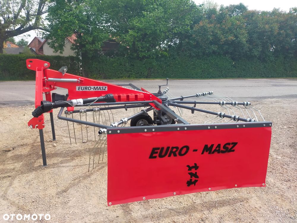 zgrabiarka karuzelowa 3,5m ARMASZ tandem/wał WOM JANPOL/EURO-MASZ od ręki TRANSPORT - 6