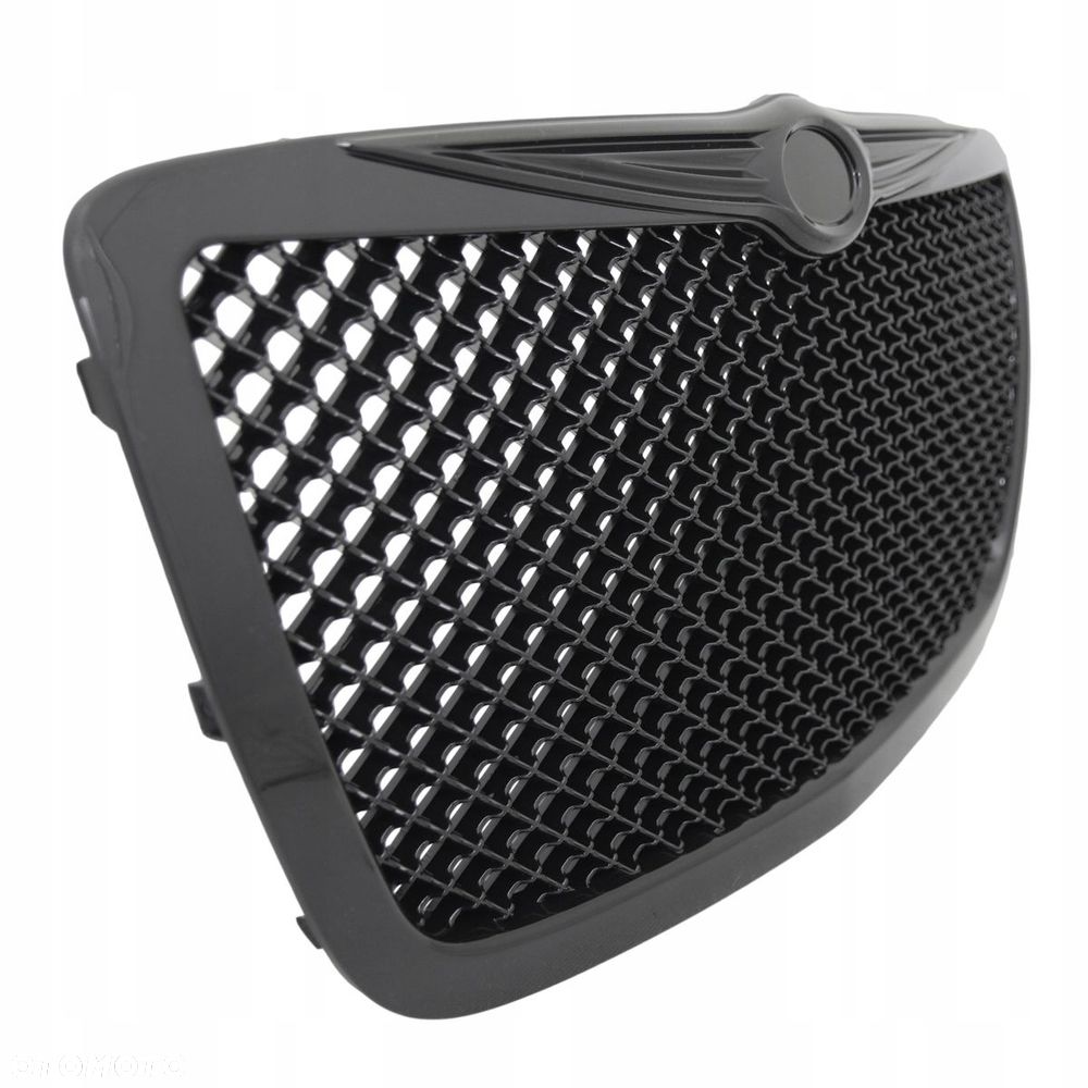 atrapa grill kratka tuning bentley style glossy black chrysler 300c 2004-11 - 3
