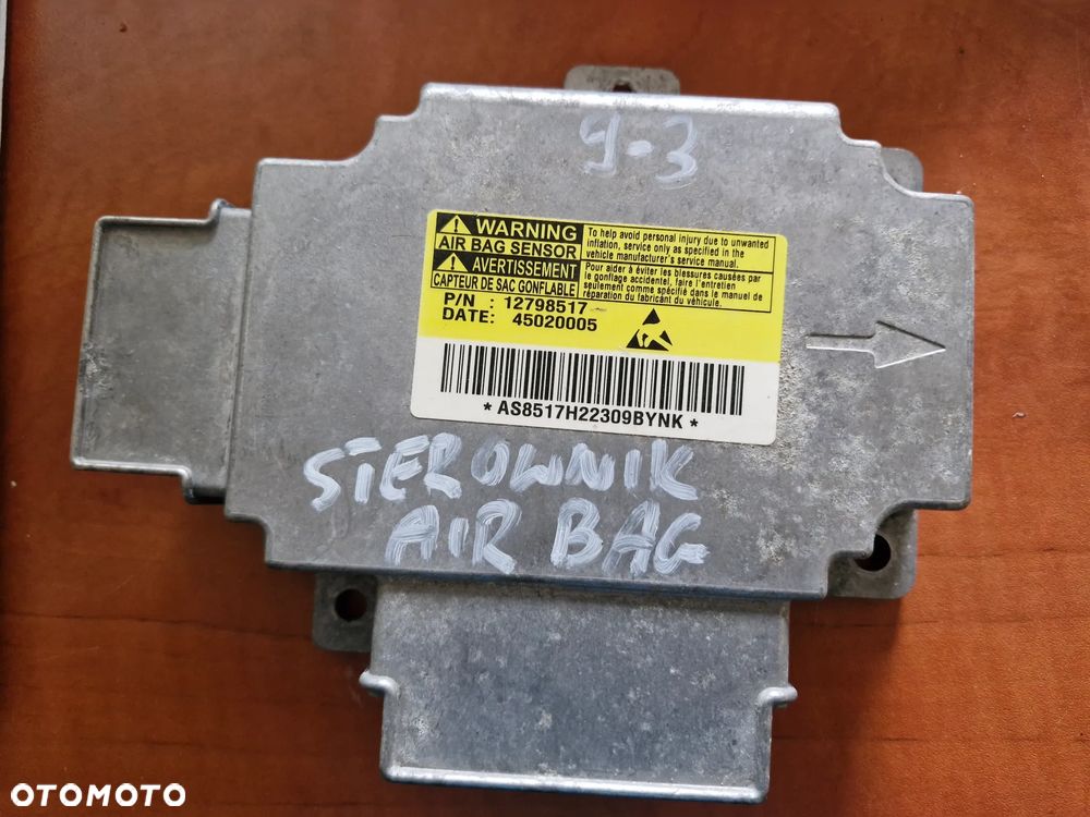 STEROWNIK AIR BAG SAAB 9-3 12798517 - 1