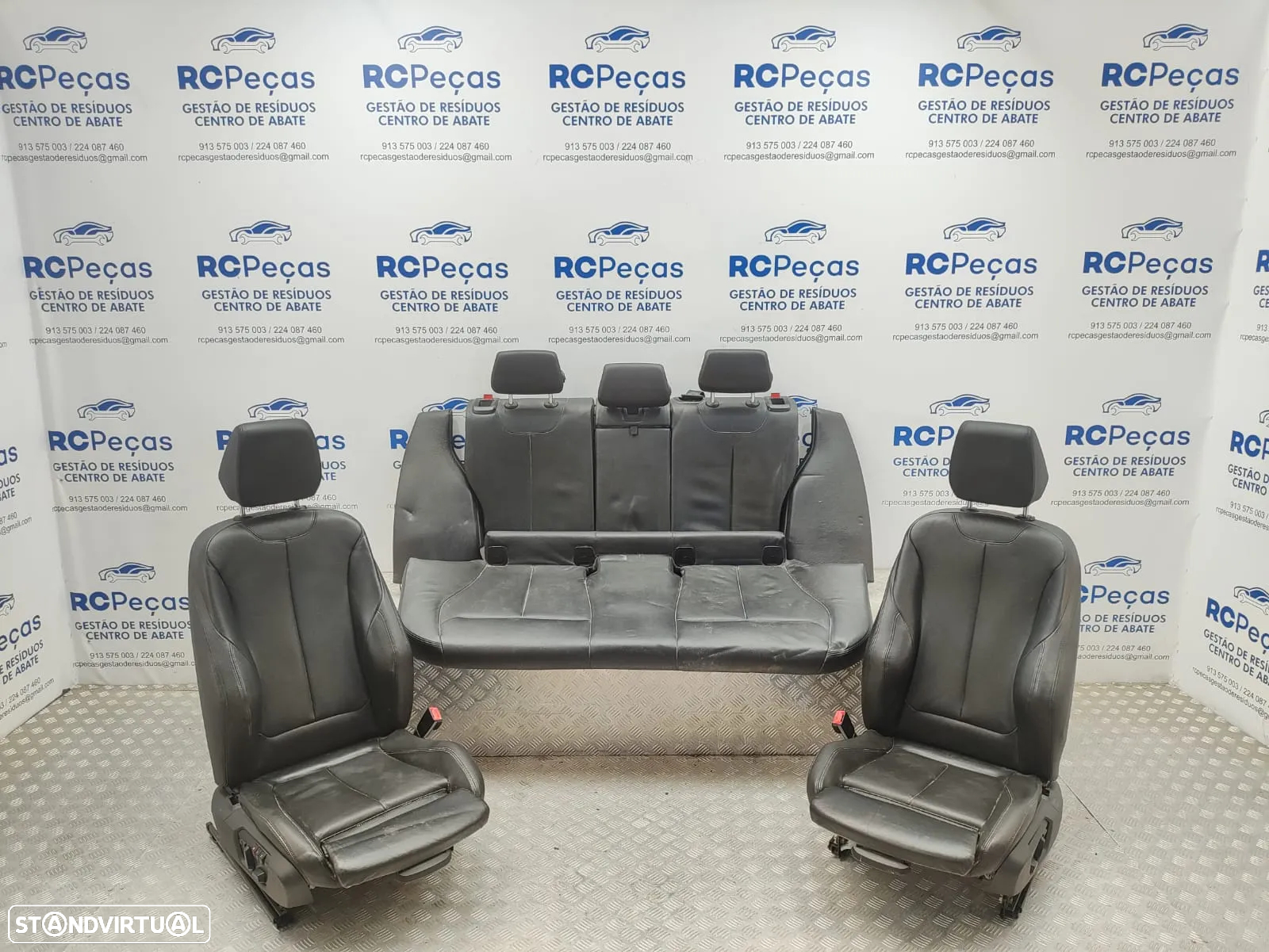 Conjunto Bancos em Pele BMW Serie 1 F20 Pack M - 15