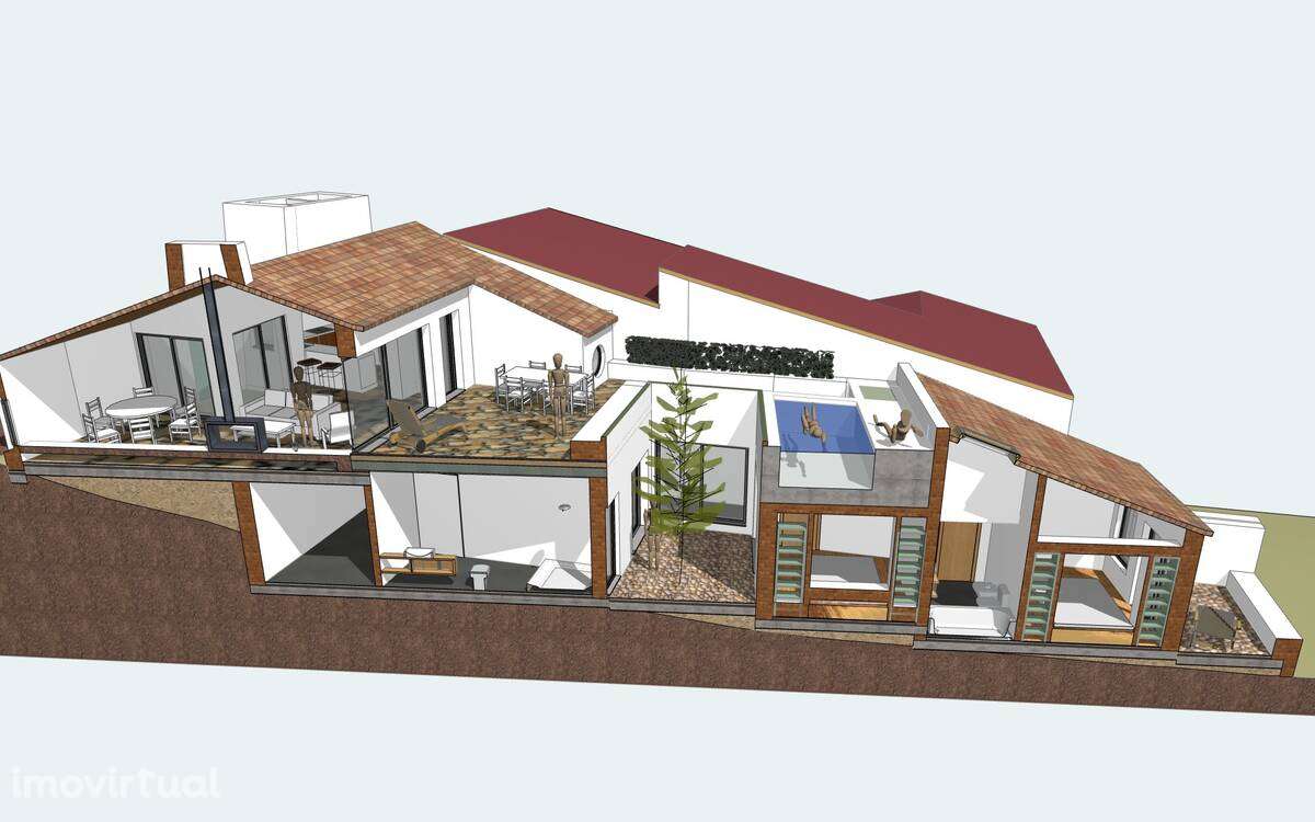 Terreno com projecto aprovado - Grande imagem: 2/17