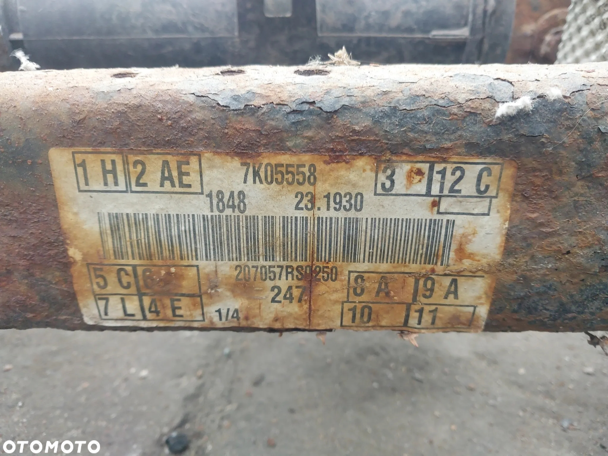 Belka tylna sanki tył tylne Ford C-Max Cmax 1 I Lift MK1 wachacz zacisk hamulcowy prawy lewy piasta amortyzator - 2