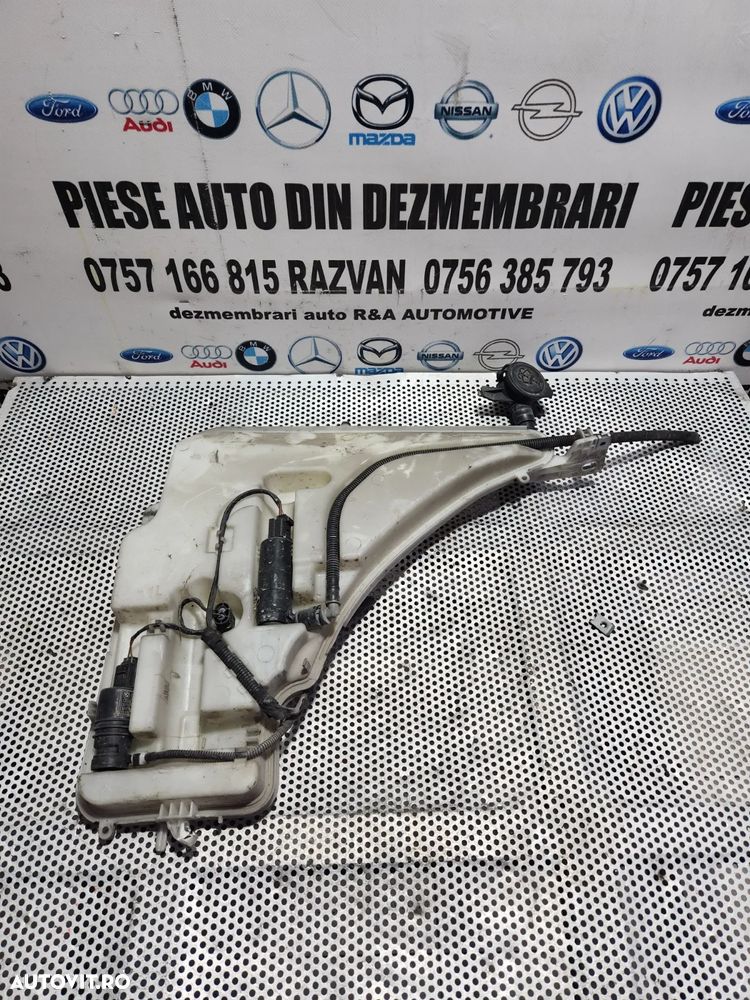 Bidonas Vas Lichid Parbriz Complet Cu Motorase Bmw Seria 4 F32 F33 F36 F30 F31 Model Cu Spalatoare - 1