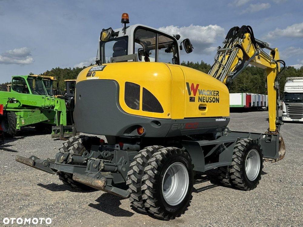 Wacker Neuson Neuson EW100 Pług + Podpory 10 ton Szybkozłącze Klimatyzacja - 17