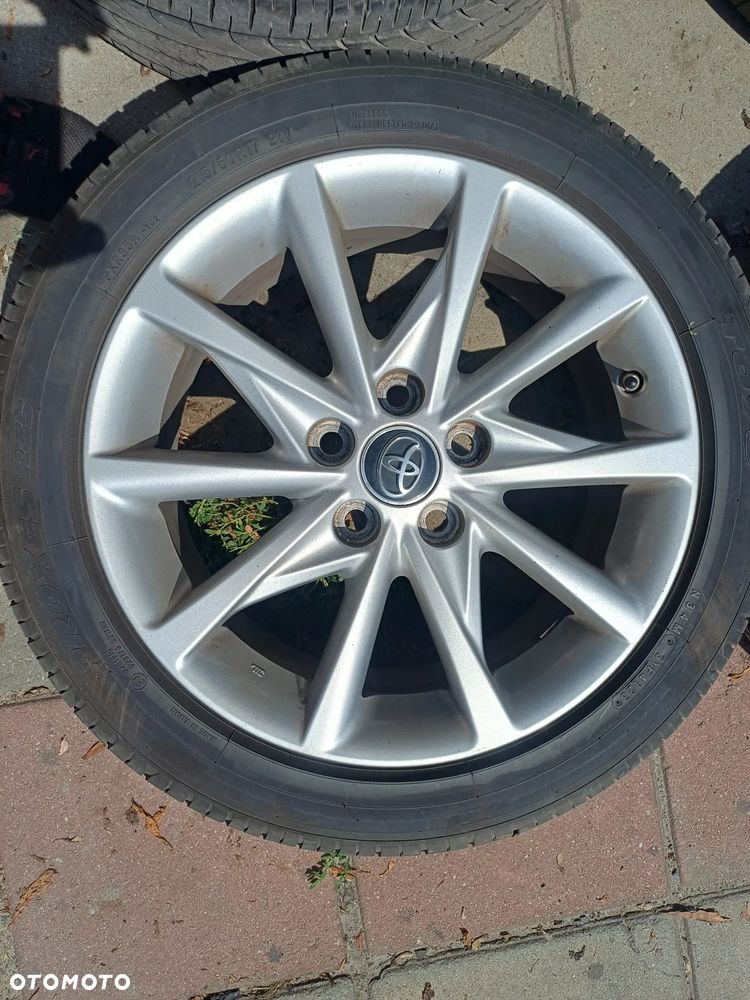 Koła 17'' 5x114,3 ET 30 LEXUS,TOYOTA z oponami letnimi - 4