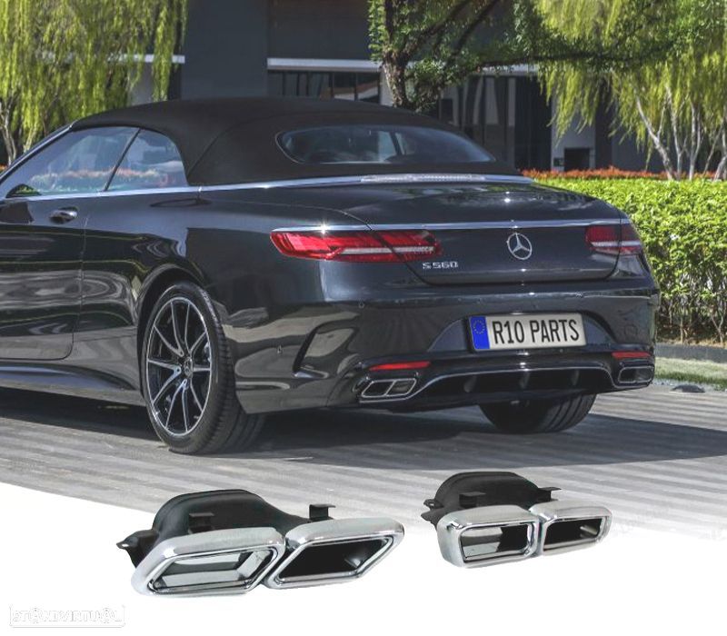 PONTEIRA ESCAPE MERCEDES CLASE S W222 13- LOOK AMG - 1