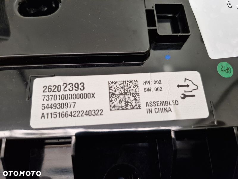opel insignia a lift wyświetlacz radio fabryczne 26202393 - 7