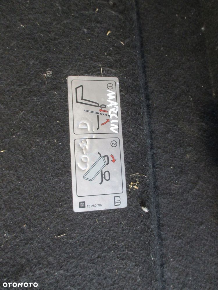 PÓŁKA TYŁ BAGAŻNIKA OPEL CORSA D 3 DRZWI 3D 13250707 - 4