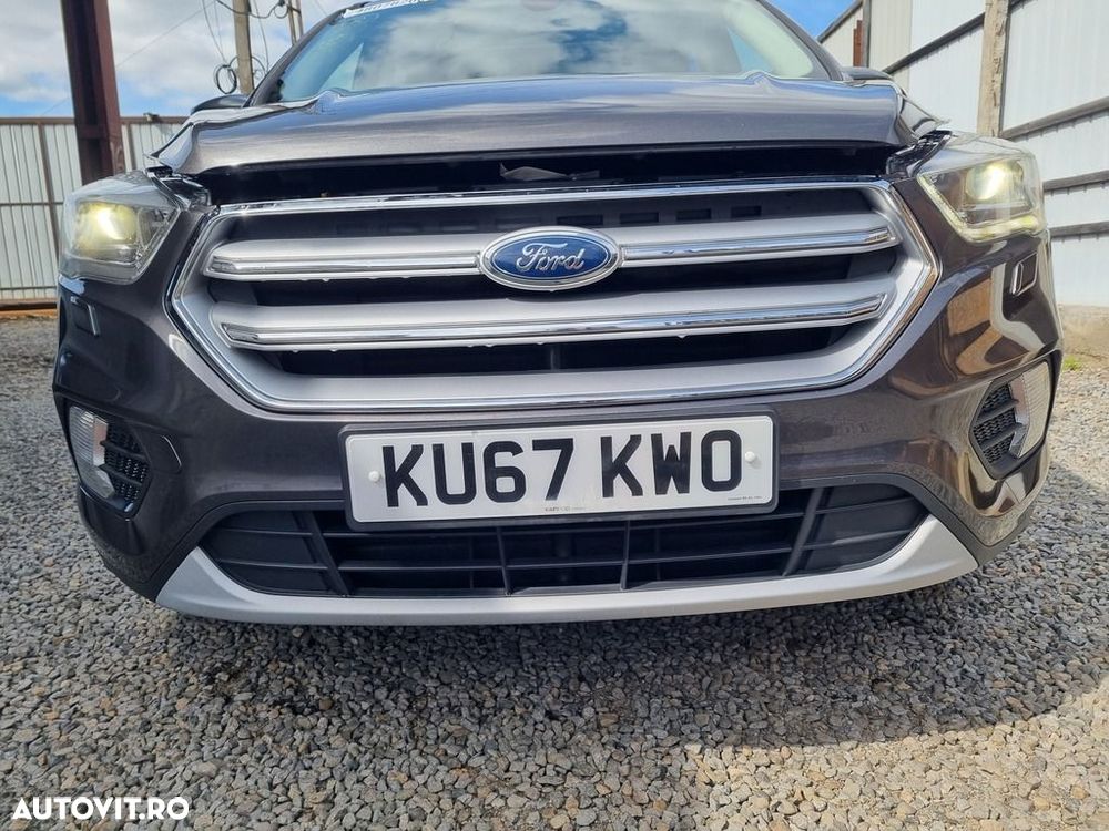 Bara fata Ford Kuga II Facelift 2016 - 2019 Grey (1497) Diesel model cu spalatoare far - 1