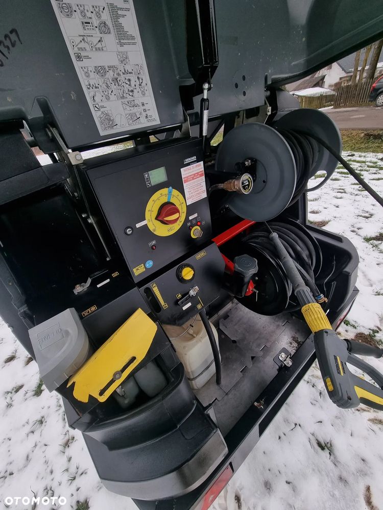 Kaercher Myjka na przyczepie Karcher HDS 17/20 DeTr1 2w1 czyszczenie parą i mycie gorącą wodą prekonfigurowana maszyna z Norwegii jak nowa - 20