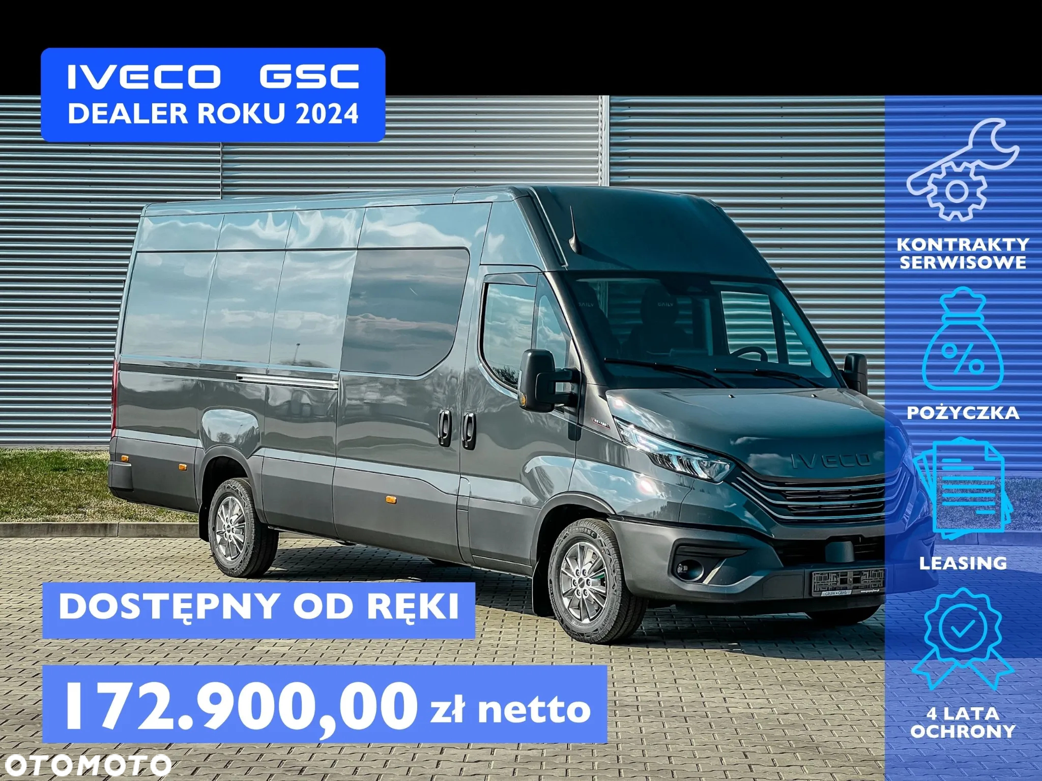 Iveco Daily 35S18HV , 3.0L - 180KM ,Brygadowy, 7 osób, Brygadówka - 2