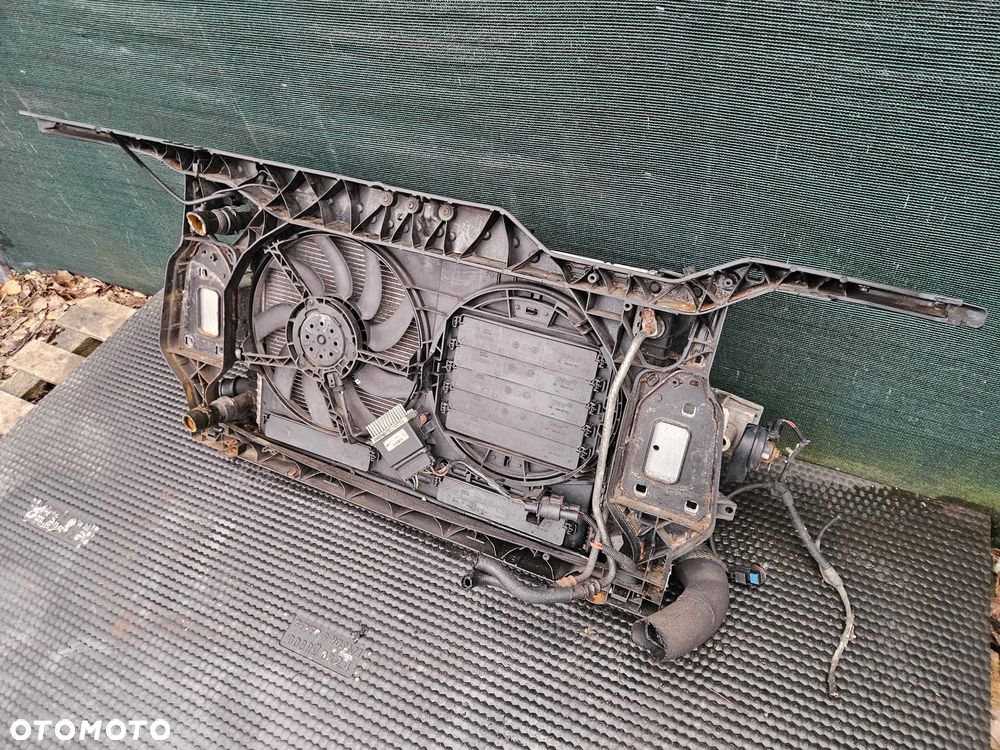 Pas Przedni Wzmocnienie Czołowe Belka Zderzaka Chłodnice Intercooler Wentylator 1.8 2.0 TFSI 2.0 TDI AUDI A4 B8 - 27