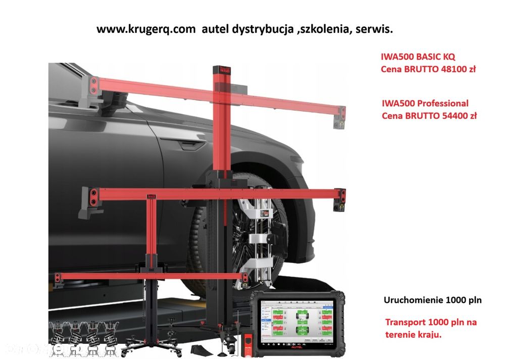 Autel MaxiAlign IWA500 geometria kół 3D - 10