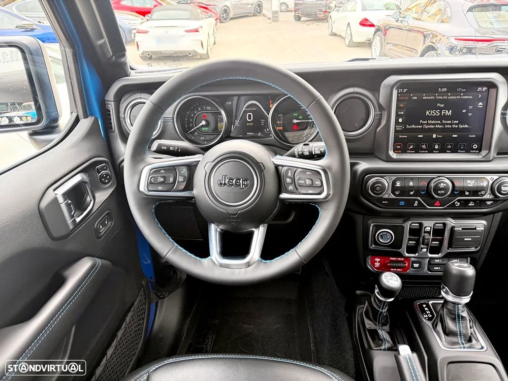 Jeep Wrangler Unlimited 2.0 PHEV Hardtop AWD Auto Rubicon - 10