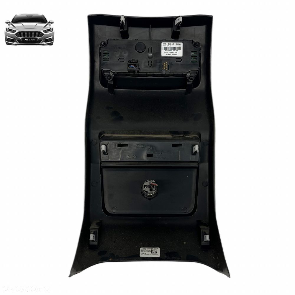 OSŁONA TUNELU TYŁ + PANEL KLIMATYZACJI FORD S-MAX MK2 EM2B-R045A12-DGW - 4