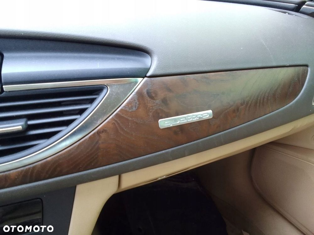 AUDI A7 A6 C7 DESKA KONSOLA BEŻOWA BRĄZOWA - 2