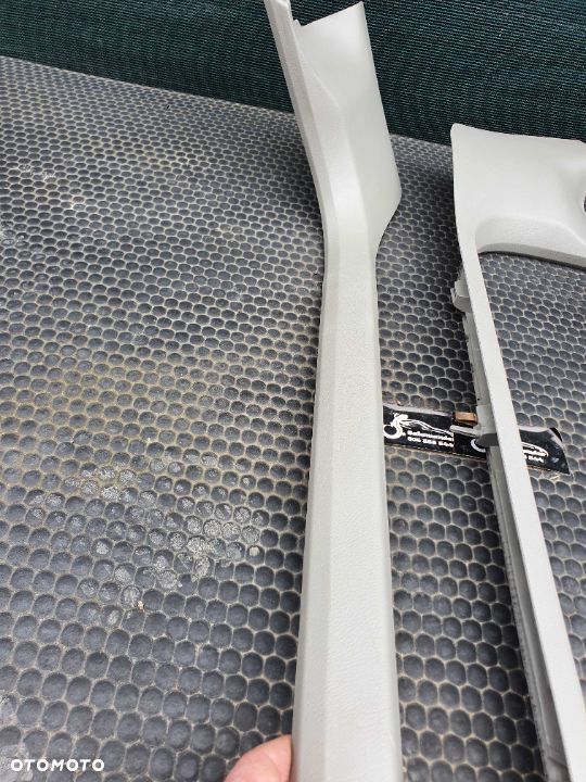 Oslona Slupka Progu Plastik Tapicerka Wnetrza PlatinHell AUDI A4 B6 B7 - 12