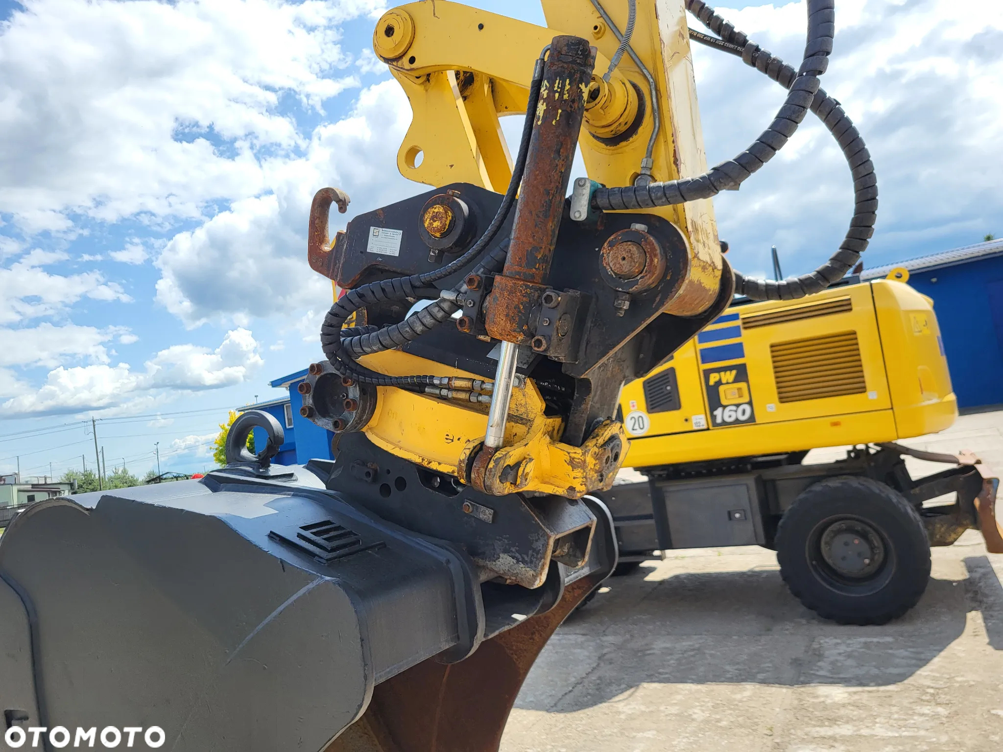 Komatsu PW 160 -10 spr z Niemiec - 9