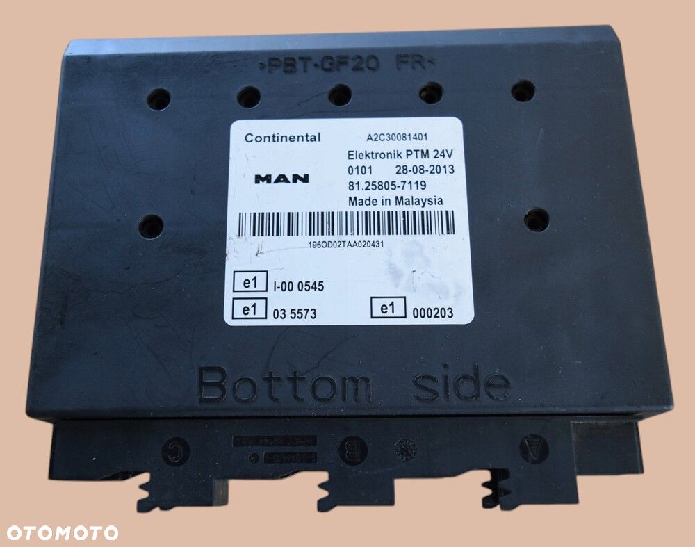 STEROWNIK KOMPUTER MODUŁ PTM MAN TGX TGS TGL TGM EURO 6 81258057119 - 1
