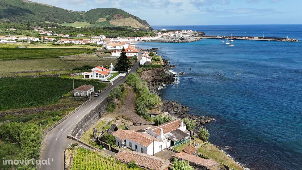 Moradia e terreno junto ao Mar em São Mateus - Praia da Graciosa - Grande imagem: 5/5