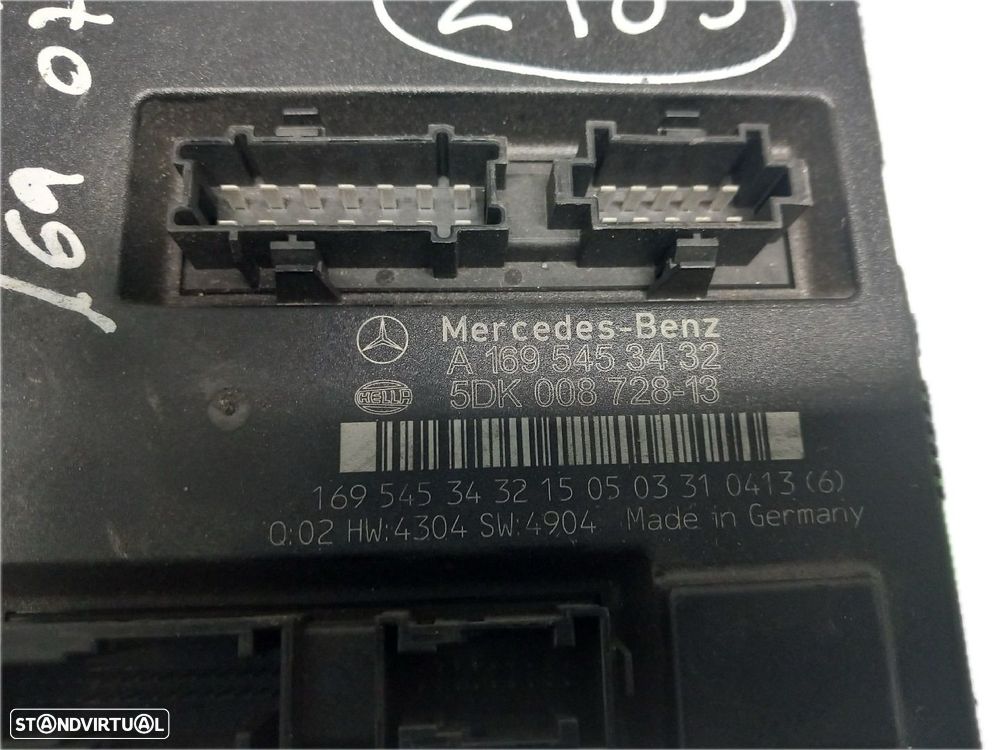 Módulo Eletrónico Mercedes-Benz A-Class (W169) - 4