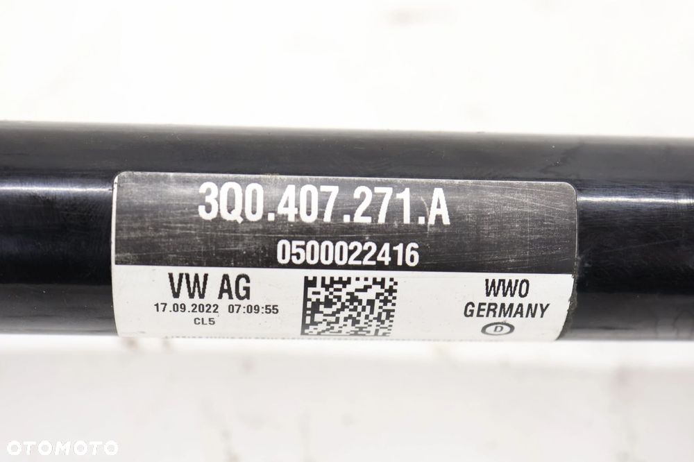 Skoda Kodiaq półoś przód lewa 3Q0407271A - 4