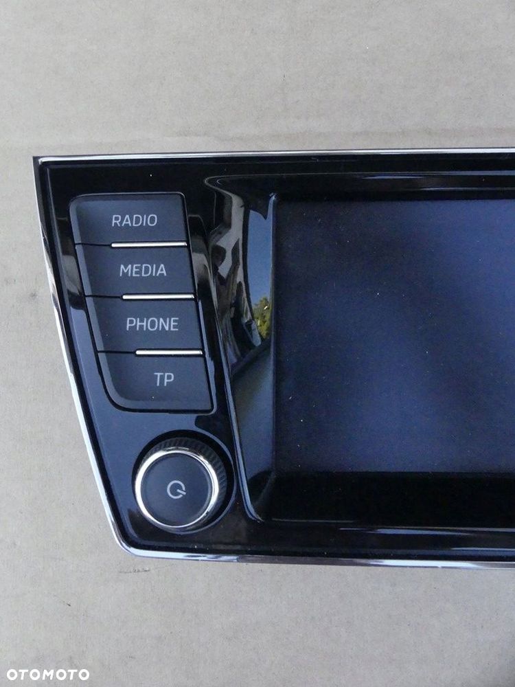 dw skoda fabia 3 radio wyświetlacz 6v0919604 - 2