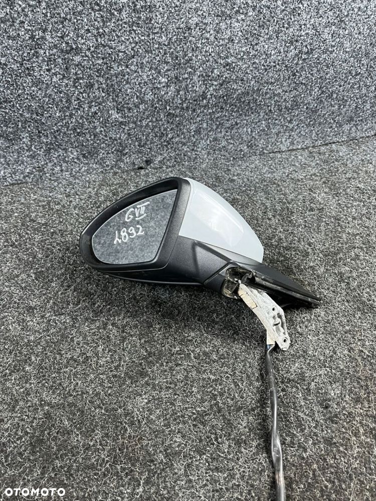 vw golf VII lusterko lewe składane 6 pin lakier-LB9Z