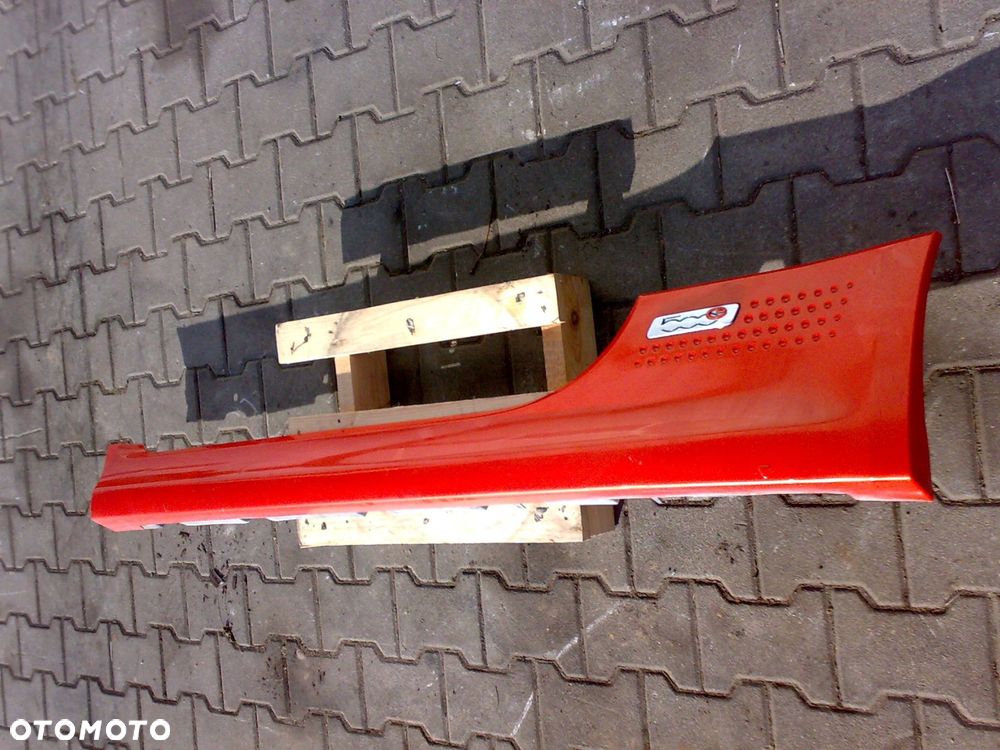 fiat 500e 500 usa 13-19 listwa nakładka progowa progu próg lewa - 1