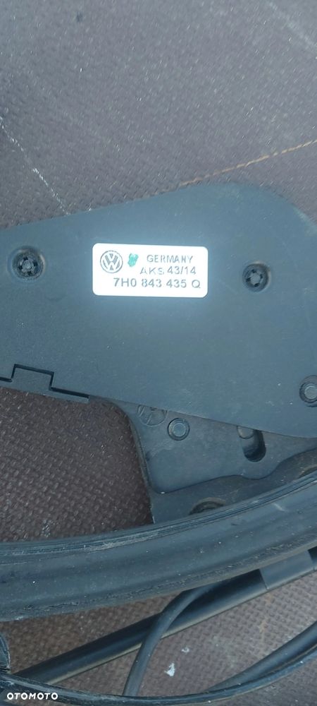 Uszczelka drzwi lewych z elektryką i czujnikiem vw t5.1 t6 - 3