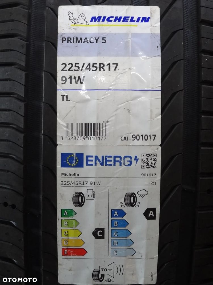 225/45R17 MICHELIN PRIMACY 5  7,1mm 2024r B6399 - 4