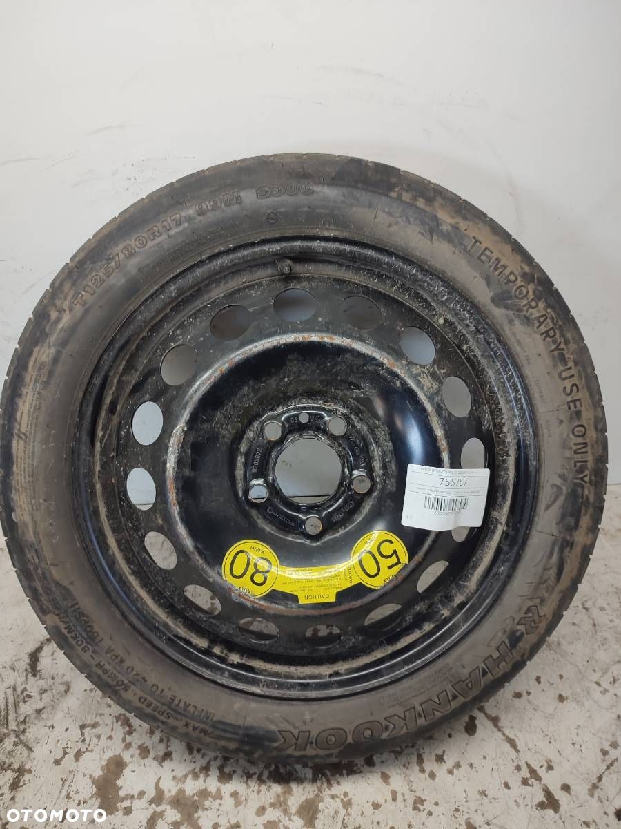 KOŁO DOJAZDOWE 17 125/80 5X108 65,1 - 350.00 PLN - VOLVO - 1