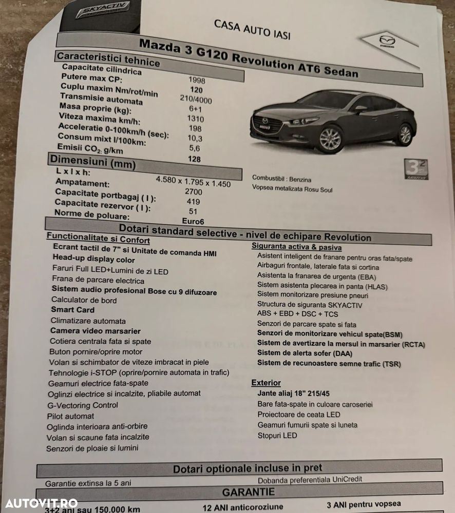 Mazda 3 G120 AT Revolution - 9