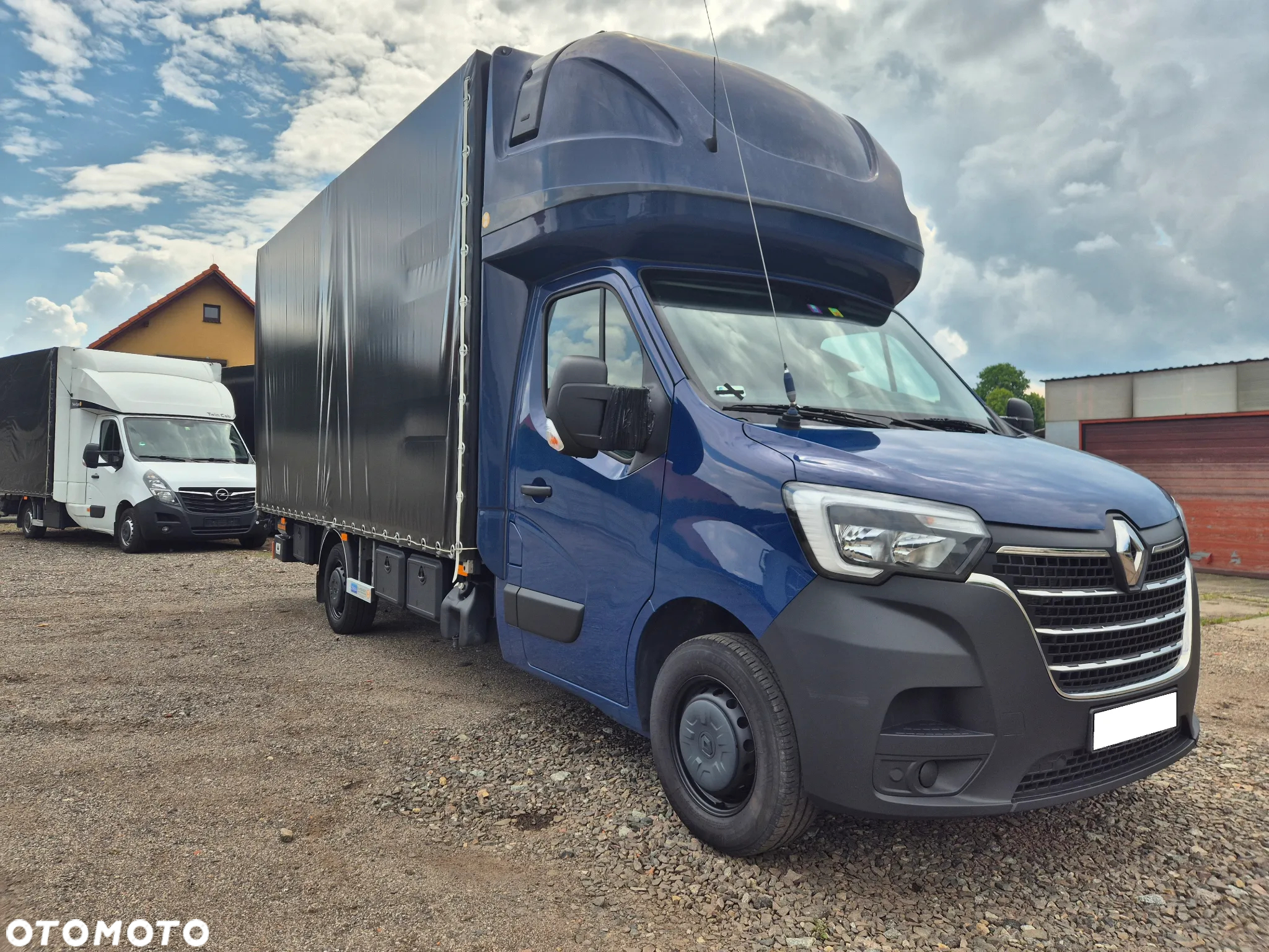 Renault MASTER 10EP WINDA DHOLLANDIA BAR 750KG PLANDEKA 2.3 165KM SERWIS ZADBANY PODUSZKI FV23% KLIMA WEBASTO BEZWYPADKOWY NAWIGACJA - 5