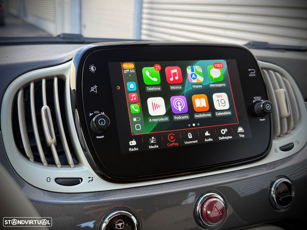 Fiat 500C 1.0 Hybrid Lounge - 13