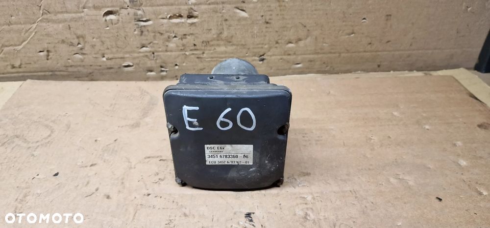 Pompa ABS DSC sterownik BMW 5 E60 0265960327 6783360 6783362 - 1