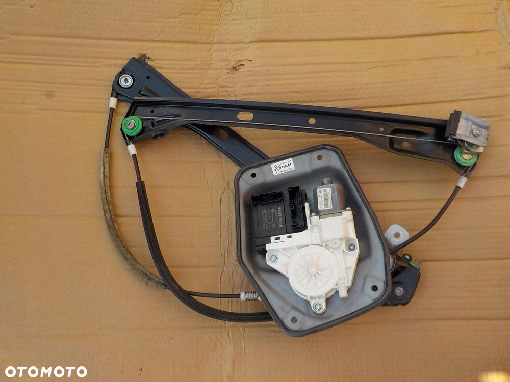 podnośnik szyby prawy przód vw golf 5 V 5D 1K4837402F - 1