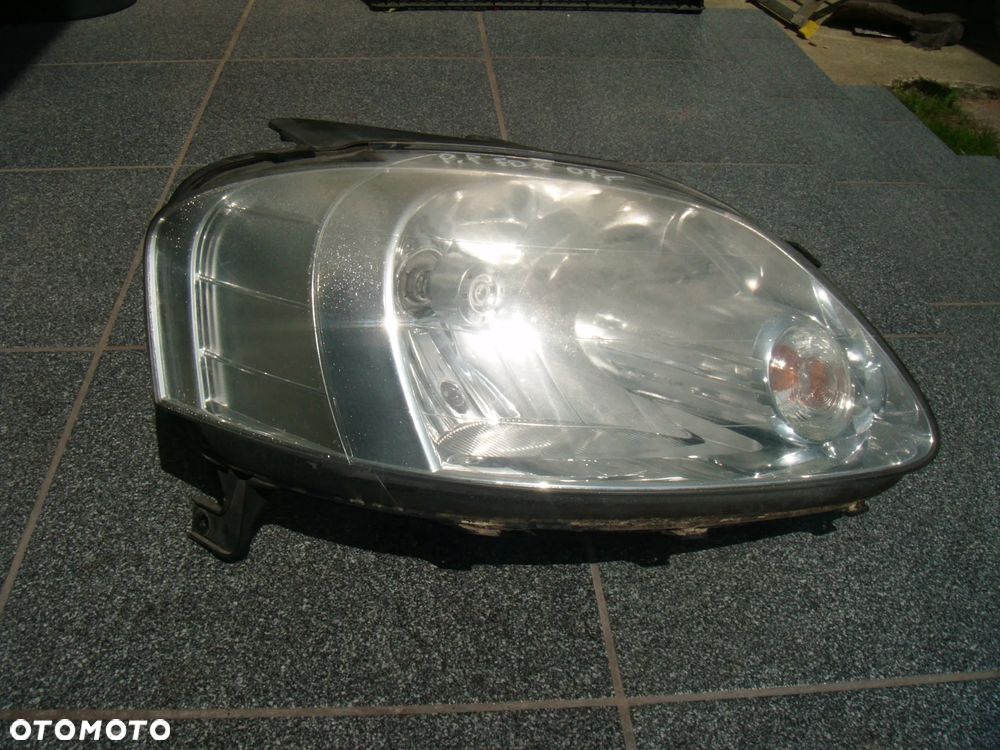 vw fox 05r lampa prawy przód europejska - 1