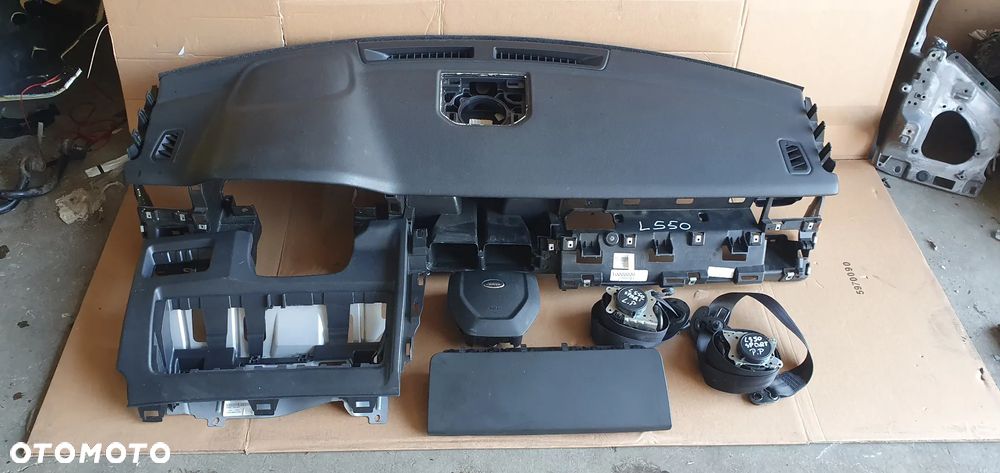 Konsola poduszki pasy AIRBAG zestaw naprawczy Land Rover Discovery Sport L550 ORYGINAŁ !!! - 2