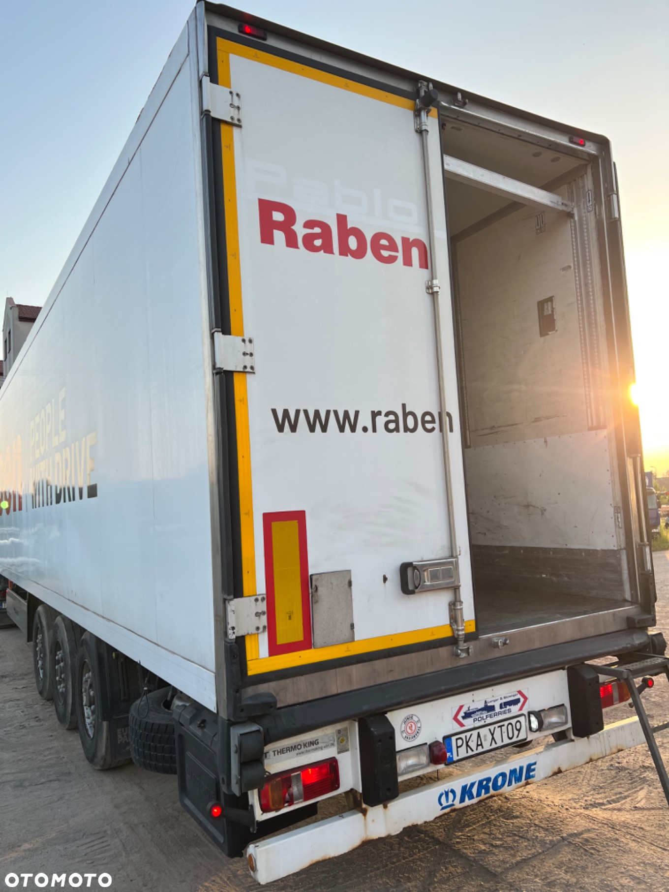 Agregat THERMOKING SL200e Drzwi Rama chłodni Krone-Schmitz Zbiornik Łapy Zderzak Kontener Paleciara -Osie Saf, Rama - 35